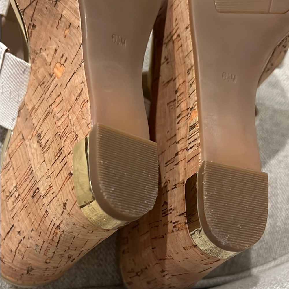 Marc Fisher White Mules - Picture 6 of 6